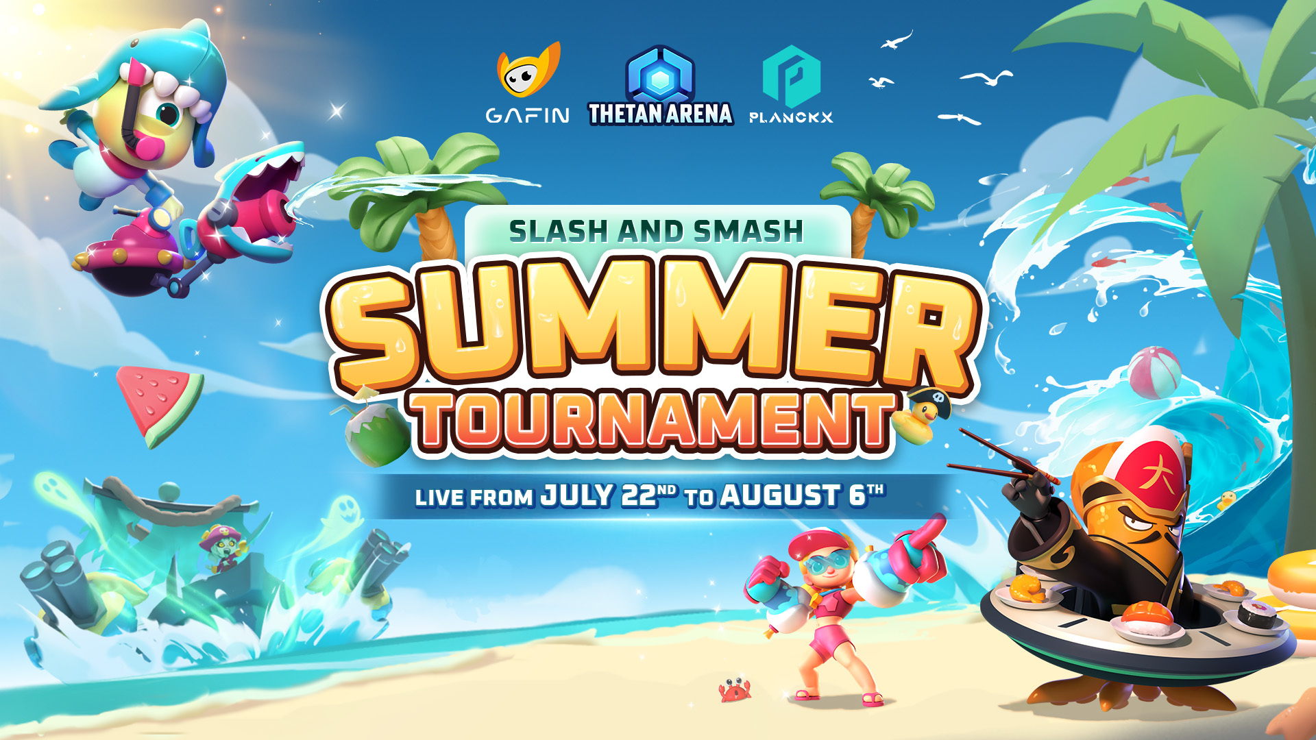 Thetan Arena - Summer Tournament is Back, Get the Summer Box and Gear Up